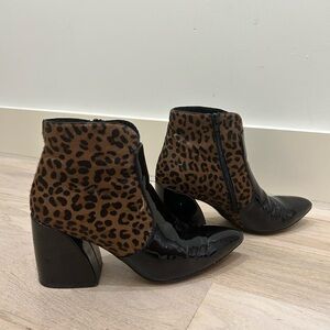 Jeffrey Campbell calf hair boots